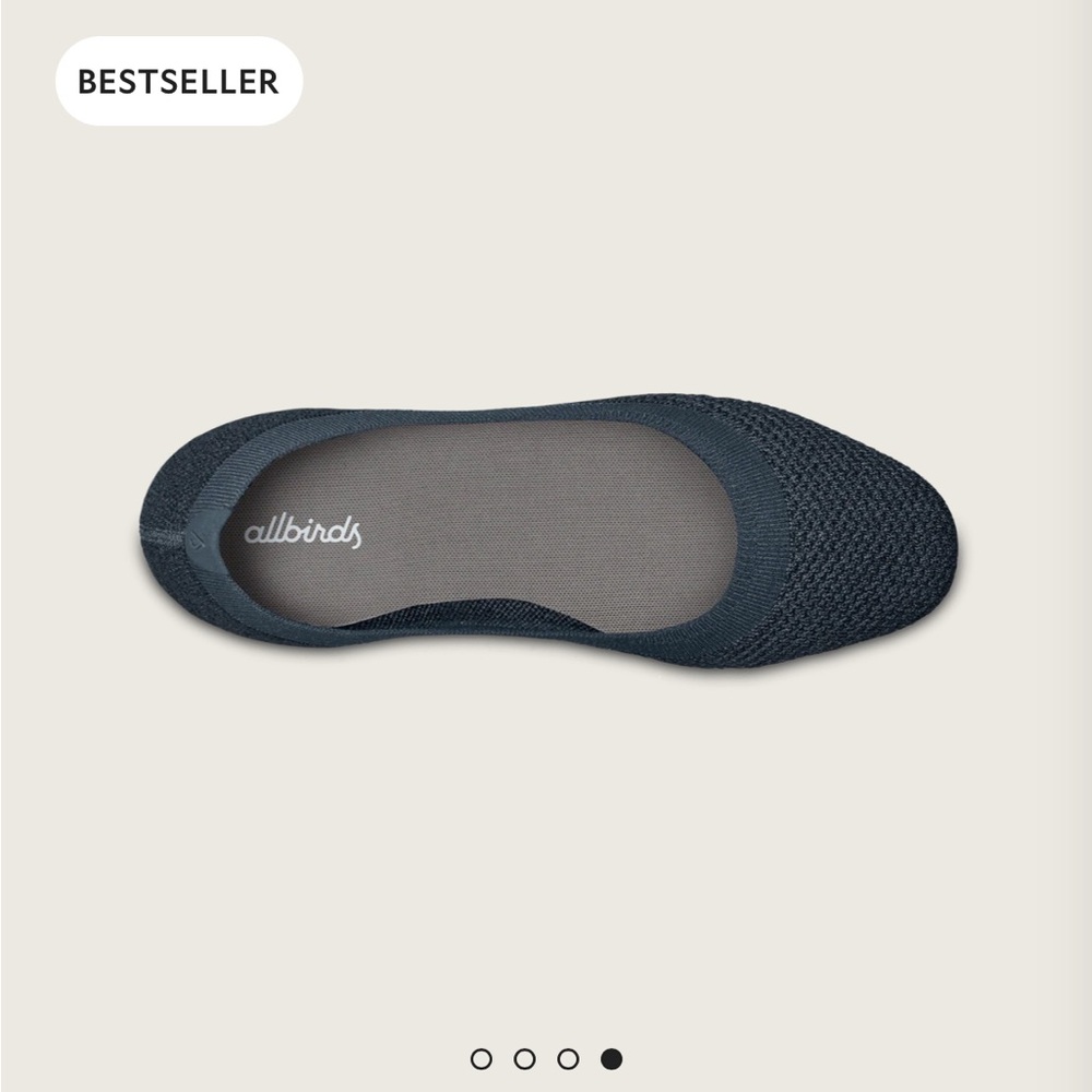 Allbirds Navy Knit Flats